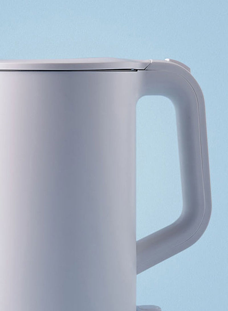 Noon East - Electric Kettle And Water Boiler - 1.5 Liter 1800 W Double Insulated- White 1.5 L 1800 W KESS4008_WH White - Image 1