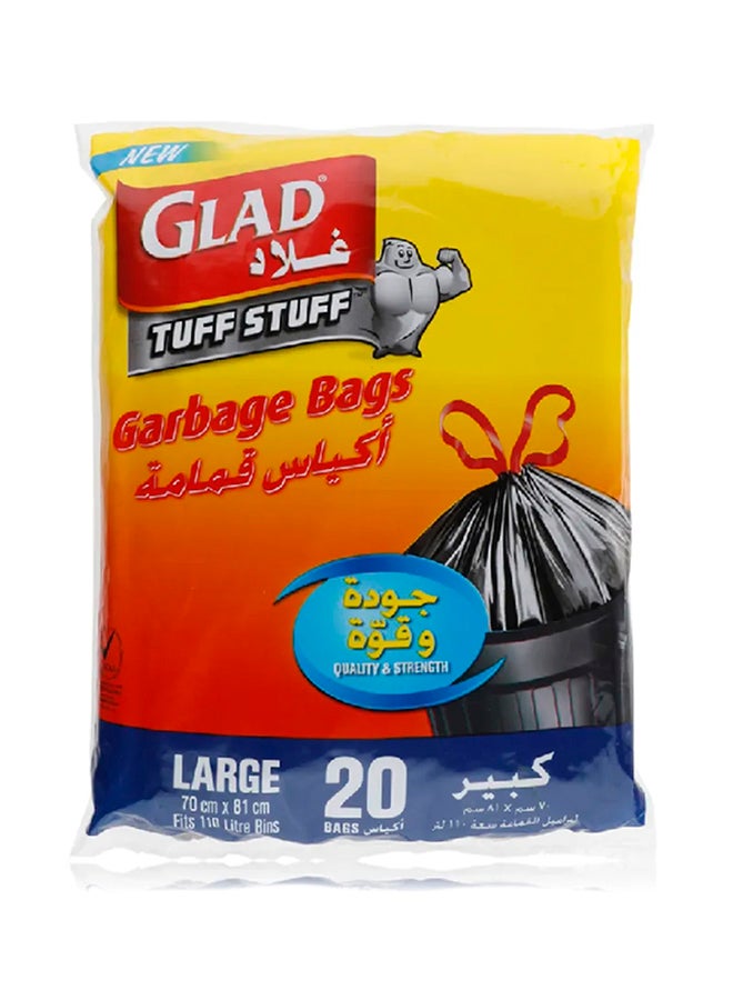 غلاد - كيس قمامة برباط مكون من 20 قطعة - Image 1