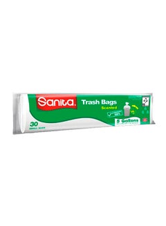 Sanita Scented Trash 30 Bags Clear  - Image 1
