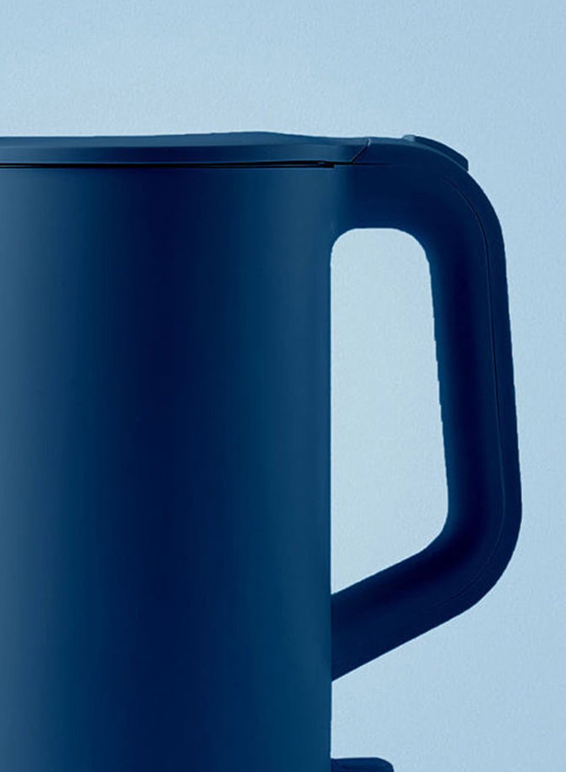 Noon East - Electric Kettle And Water Boiler - 1.5 Liter 1800 W Double Insulated- Navy Blue 1.5 L 1800.0 W KESS4008_NB Navy Blue - Image 1