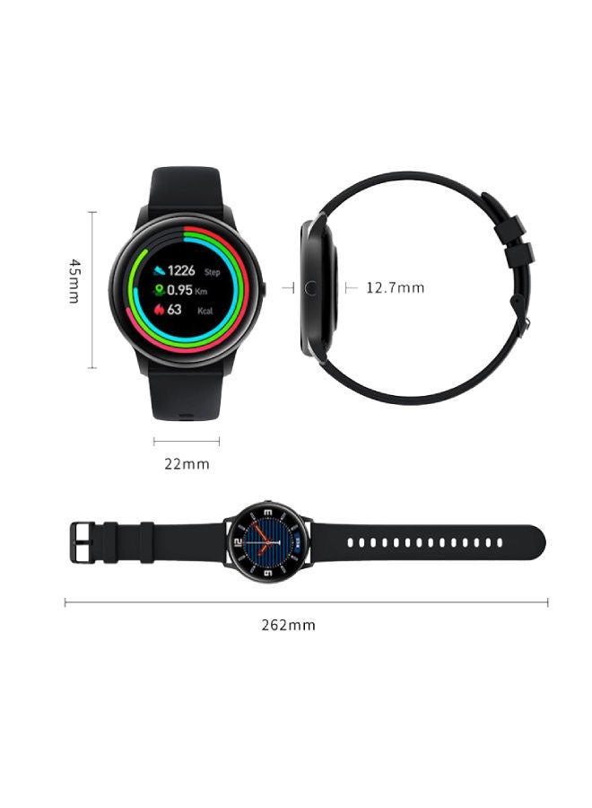 imilab Kw66 Lightweight Fashinable Dust And Waterproof Smart Watch Black  - Image 3