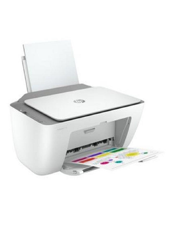 HP - DeskJet 2720 Wireless All-In-One Printer White - Image 1