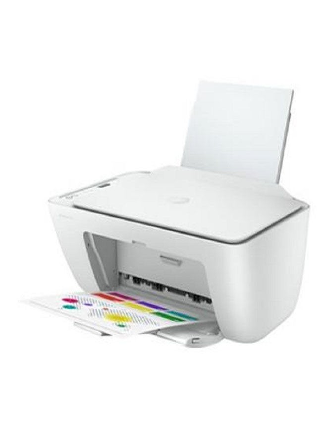 HP - DeskJet 2720 Wireless All-In-One Printer White - Image 1