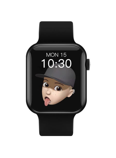 Series 7 lite Smart Watch With Rotating Side Button Black