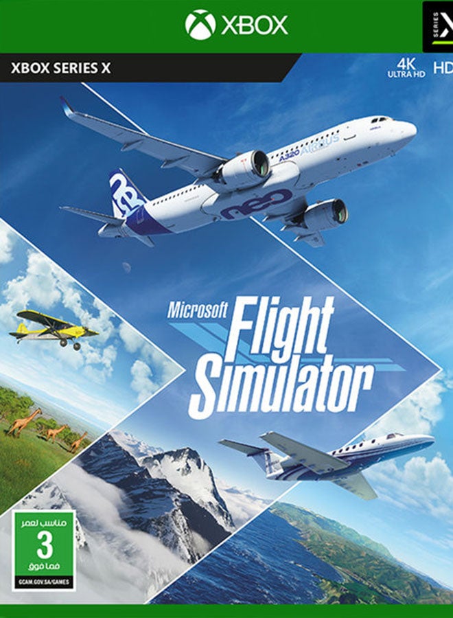 Microsoft - Flight Simulator (English/Arabic)- UAE Version - Simulation - Xbox Series X - Image 1