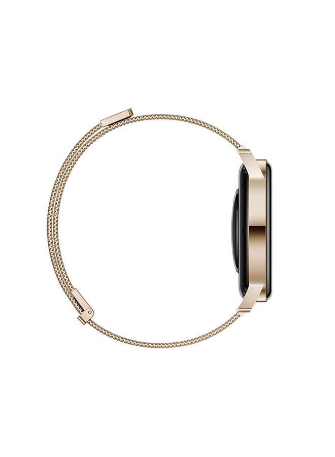 HUAWEI GT3 Elegant Edition Watch With Milanese Strap Gold  - Image 2