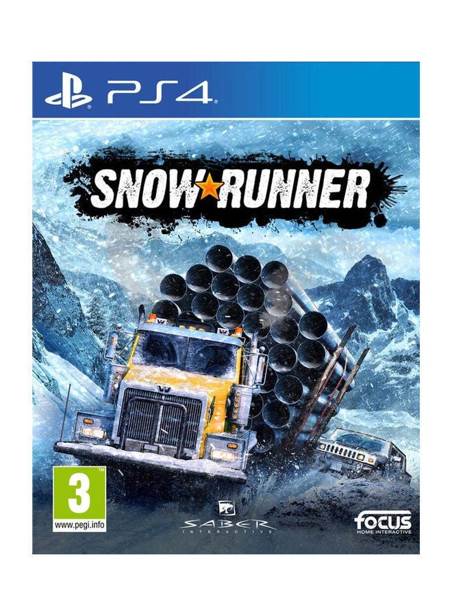 Focus Home Interactive - Snow Runner - (Intl Version) - PlayStation 4 (PS4) - Image 1