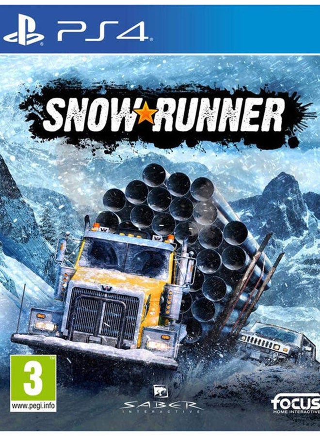 Focus Home Interactive - Snow Runner - (Intl Version) - PlayStation 4 (PS4) - Image 1