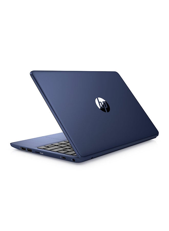 HP - Stream 11-ak0007nx Laptop With 11.6-Inch HD Display, Celeron N4120 Processor/4GB RAM/64GB eMMC/Windows 11/Intel UHD 600 Graphic Card English/Arabic Royal Blue - Image 1