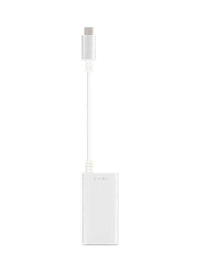 Moshi - USB-C To Gigabit Ethernet Adapter White - Image 1