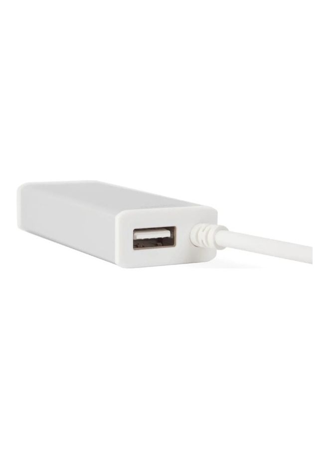 Moshi - USB-C To Gigabit Ethernet Adapter White - Image 1