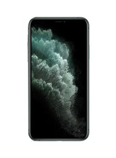 أبل مجدد - آيفون 11 برو ماكس مع فيس تايم باللون الأخضر الداكن سعة 256 جيجابايت 4G LTE  - Image 4