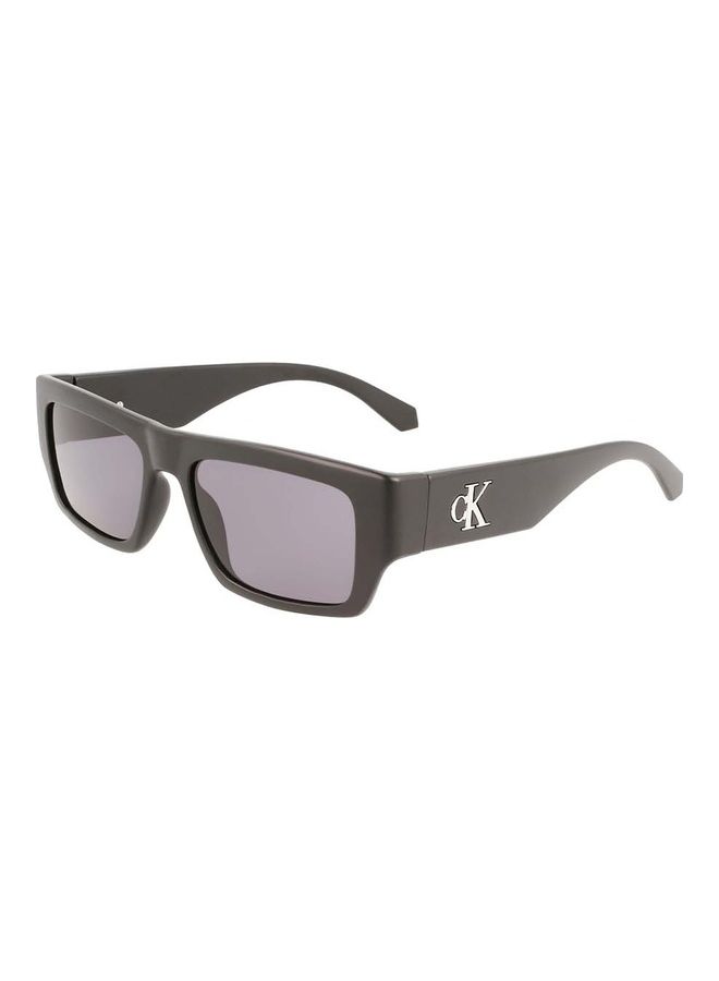 Calvin Klein Jeans Full Rim Injected Rectangle Sunglasses CKJ22635S 5417 (002) Matte Black - Image 1