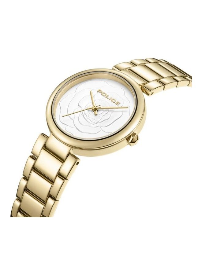 بوليس Women's Otara Stainless Steel Analog Wrist Watch PEWLG2229302 - 34mm - Gold Plated  - Image 2