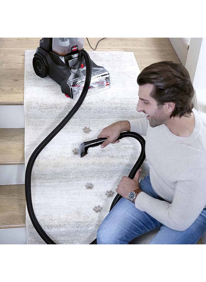 Bissell Powerclean 2X Upright Carpet Washer 4.7 L 600 W 3112K Charcoal Gray/MamboRed  - Image 5