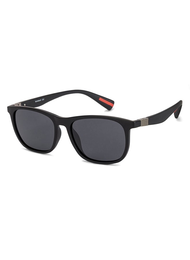 VINCENT CHASE Air Full Rim Wayfarer Frame Polarized & UV Protected Sunglasses LA S13163 - 54mm - Black  - Image 2