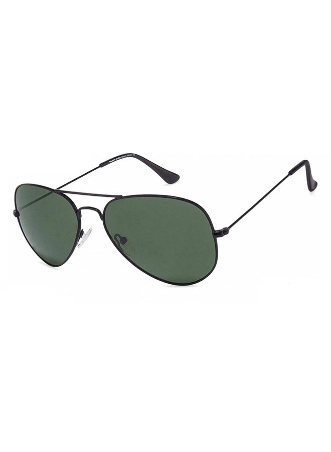 VINCENT CHASE Top Guns Full Rim Aviator Polarized & UV Protected Sunglasses For Men & Women VC 5158/P - 58mm - Black  - Image 2