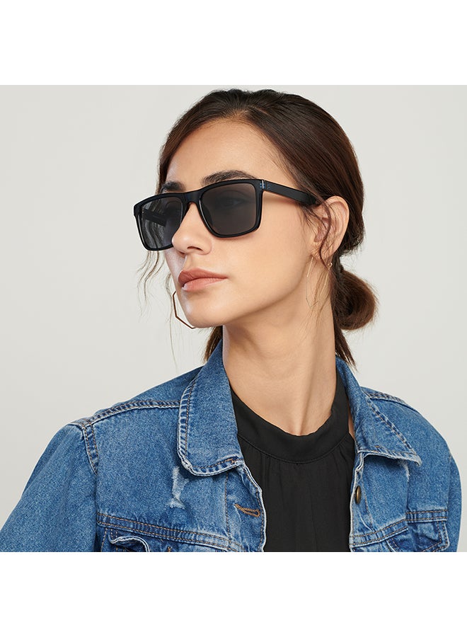 VINCENT CHASE Mirage Full Rim Wayfarer Polarized & UV Protected Sunglasses For Men & Women VC S13973 - 56mm - Blue  - Image 4