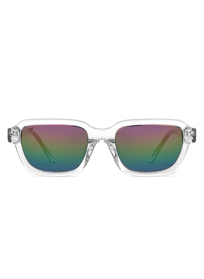 VINCENT CHASE Pride Full Rim Square Shape Polarized & UV Protected Sunglasses VC S14843  - Image 2