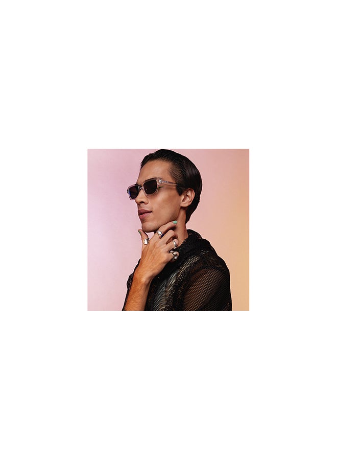 VINCENT CHASE Pride Full Rim Square Shape Polarized & UV Protected Sunglasses VC S14843  - Image 3