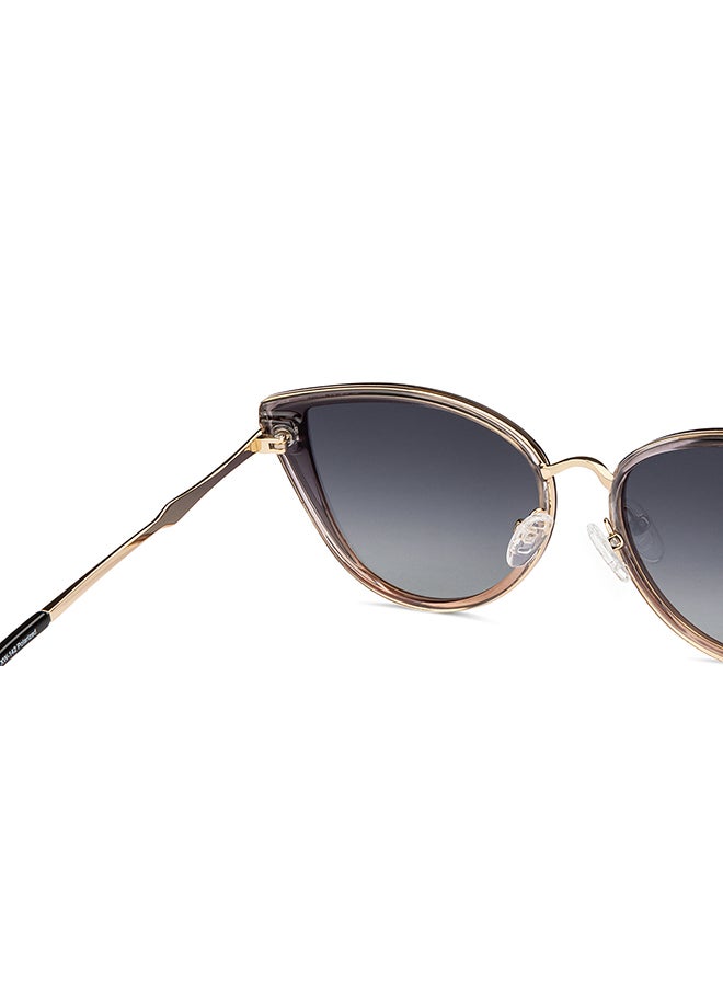 VINCENT CHASE - Vintage Full Rim Cat Eye Shape Polarized & UV Protected Sunglasses VC S11759 - Lens Size: 50mm - Image 1