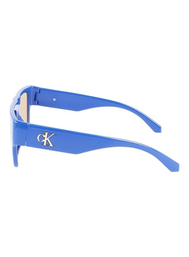Calvin Klein Jeans Full Rim Injected Rectangle Sunglasses CKJ22636S 5321 (400) Blue  - Image 5