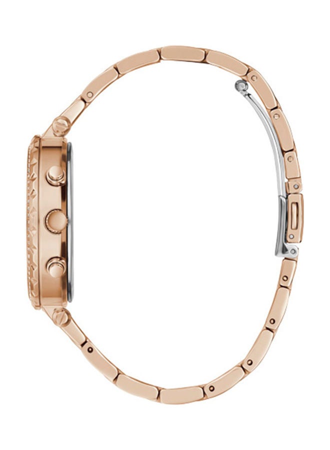 GUESS Women's Clear Dial Stainless Steel Multi-Function Watch GW0403L3  - Image 2