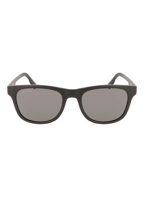 Full Rim Injected Modified Rectangle Sunglasses L969S 5420 (002) Matte Black