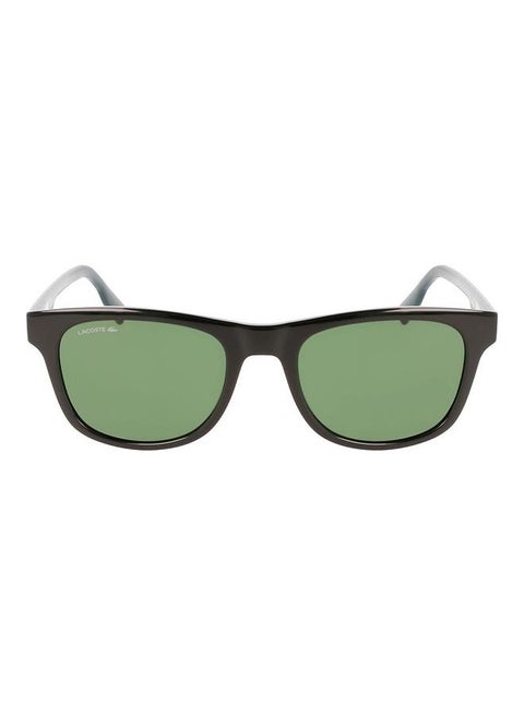 Full Rim Injected Modified Rectangle Sunglasses L969S 5420 (001) Black