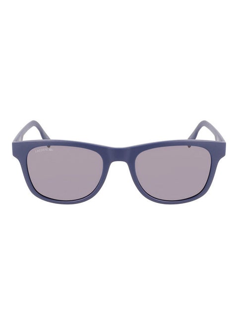 Full Rim Injected Modified Rectangle Sunglasses L969S 5420 (401) Matte Blue