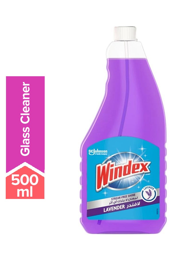 Windex Lavender Glass Cleaner Refill 500ml 