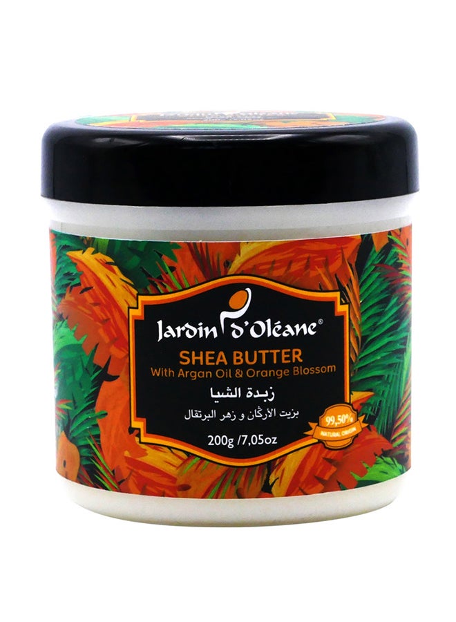 JARDIN D OLEANE Shea Butter With Argan Oil And Orange Blossom 200grams  - Image 1
