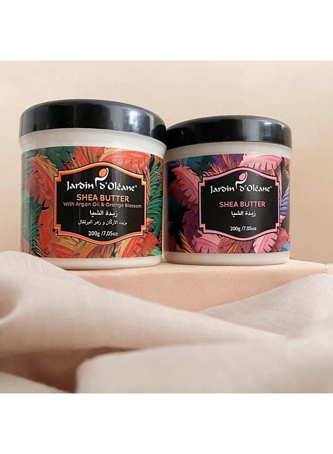 JARDIN D OLEANE Shea Butter With Argan Oil And Orange Blossom 200grams  - Image 3