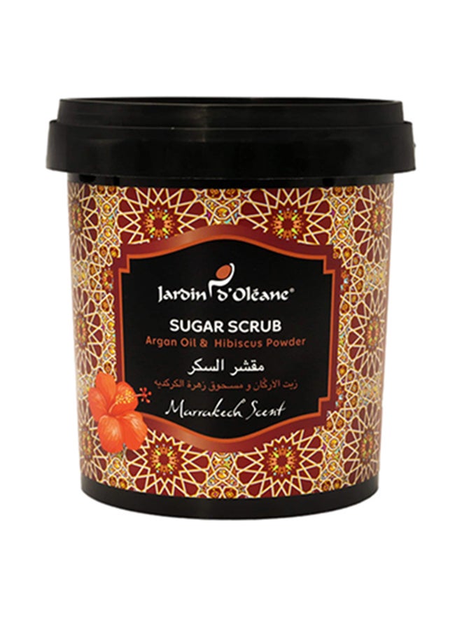 JARDIN D OLEANE Sugar Scrub With Argan Oil And Hibiscus Powder Multicolour 600grams  - Image 1