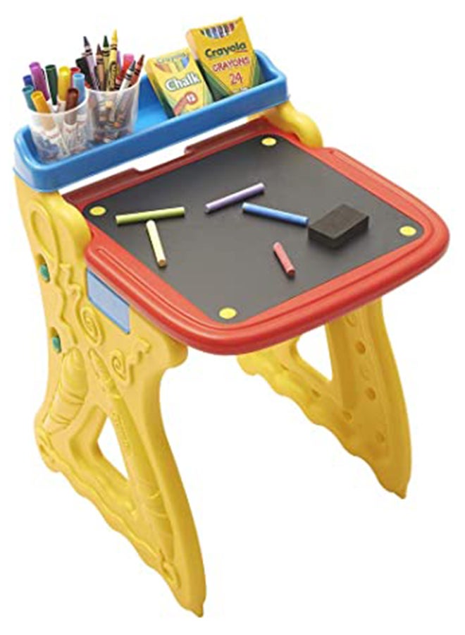 Crayola - Play N Fold Art Studio 39.37 x 38.1 x 74.93cm - Image 1