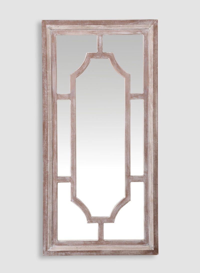 ebb & flow Decorative Mirror Unique Luxury Quality Material For The Perfect Stylish Home  AHI-022321206 Beige L62 x H121.4cm  - Image 1