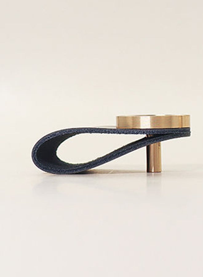 Amal - Modern Style Easily Operated Door Knob Shimmer Stone/Black 65 x 30mm - Image 1