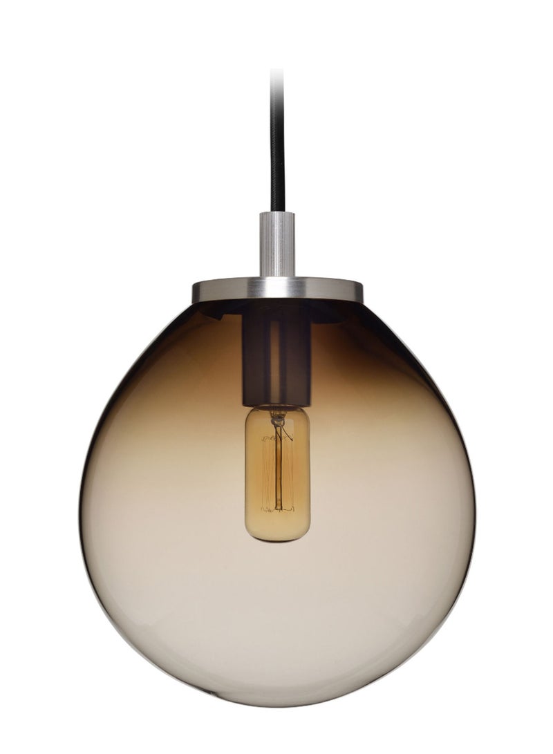 Switch Handmade Art Glass Pendant Lighting Brown Unique Luxury Quality Material for the Perfect Stylish Home 23 x 23 x 28.5cm Brown - Image 1