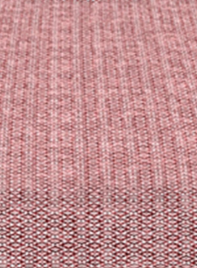 Amal Fitted Bedsheet Set Single Size High Quality 100% Cotton Percale 144 TC Light Weight Everyday Use 1 Bed Sheet And 2 Pillow Cases Printed Red Cotton Red - Image 4