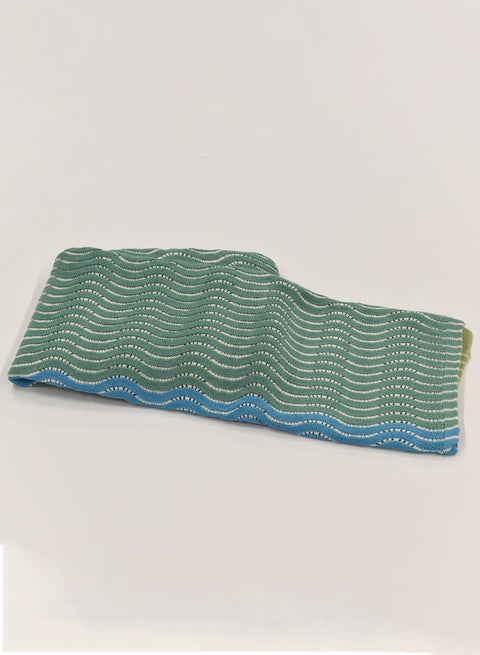 Lightweight Summer Blanket Queen Synthetic Fibre Size 350 GSM Soft Knitted All Season Blanket Bed And Sofa Throw Green 150 x 200cm