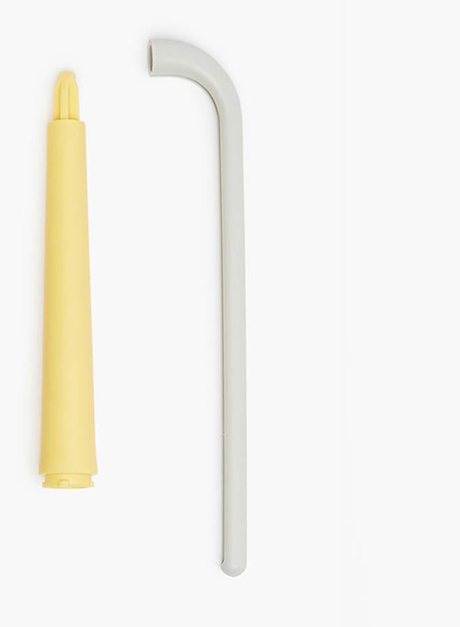 Amal - Kitchen Sponge Holder - For Dish Cloth, Soap And Sponge Rack - Kitchen Accessories - Kitchen Tools - Sponge Rack/Yellow Grey 32 x 6 x 27cm - Image 1