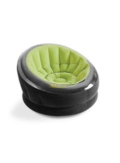 Empire Inflatable Chair Black/Green 44x43x27inch - v1660125518/N11002429A_1