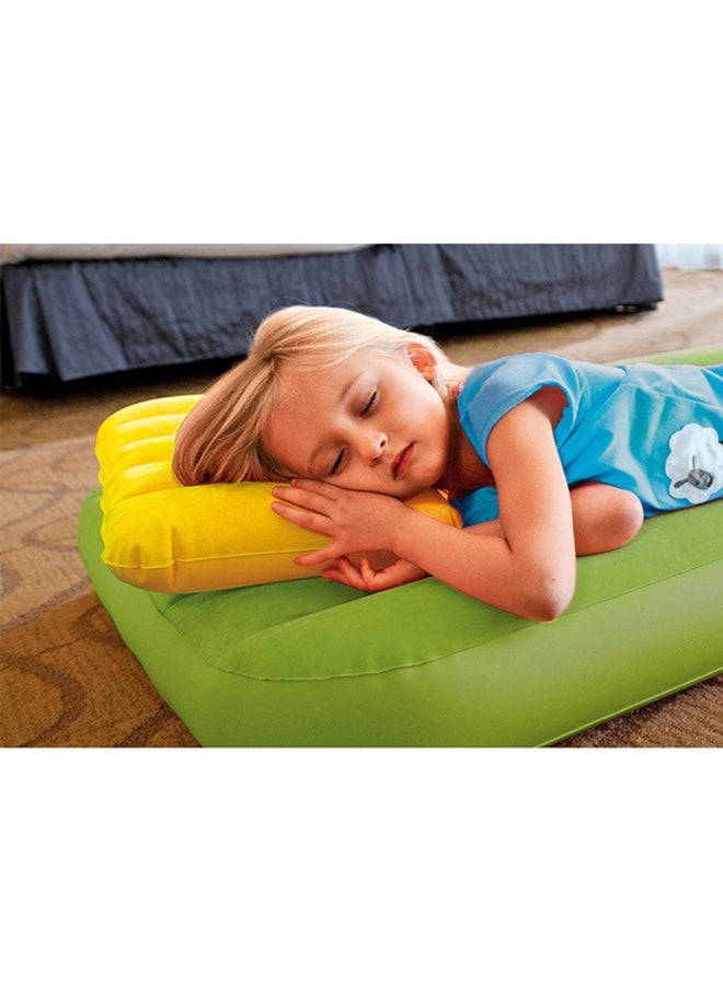 INTEX Cozy Airbed With Pillow Green/Pink 157 x 88cm  - Image 5