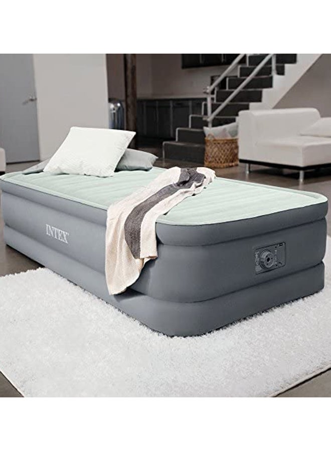 INTEX Premaire Elevated Airbed White/Grey  - Image 2