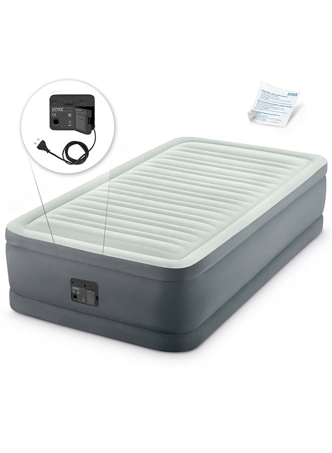 INTEX Premaire Elevated Airbed White/Grey  - Image 3