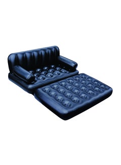 Bestway Multi-Max 5-In-1 Air Couch With Sidewinder Ac Air Pump Black 74 x 60 x 25inch  - Image 2