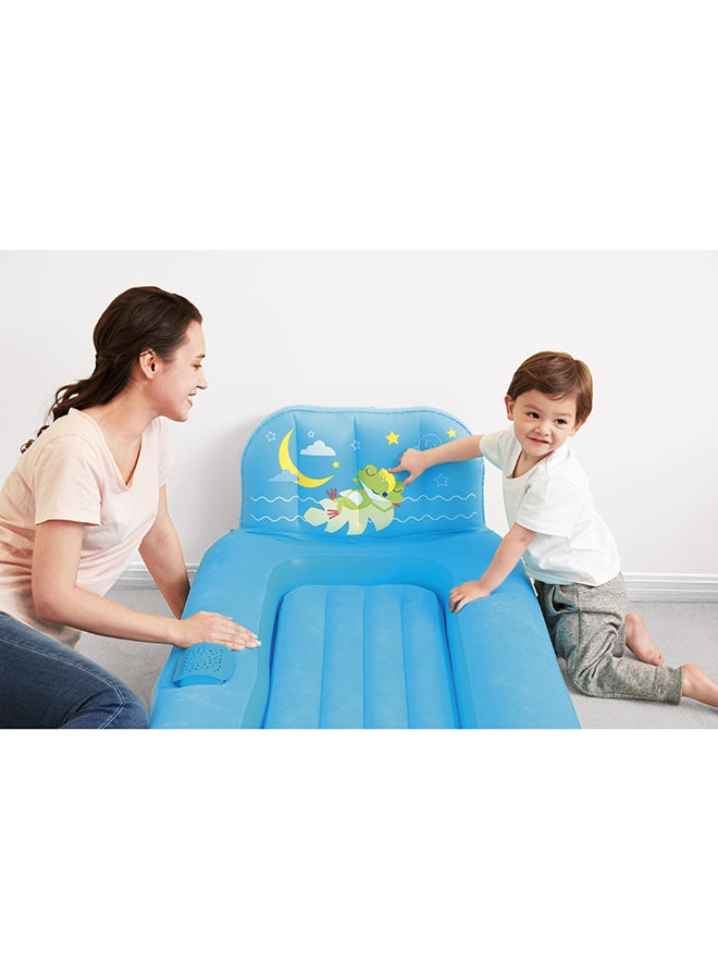 Bestway Dream Glimmers Comfort Airbed - 1 Airbed, 1 Light Projector, 1 Repair Patch Blue 1.32 X 76 X 46meter - Image 4