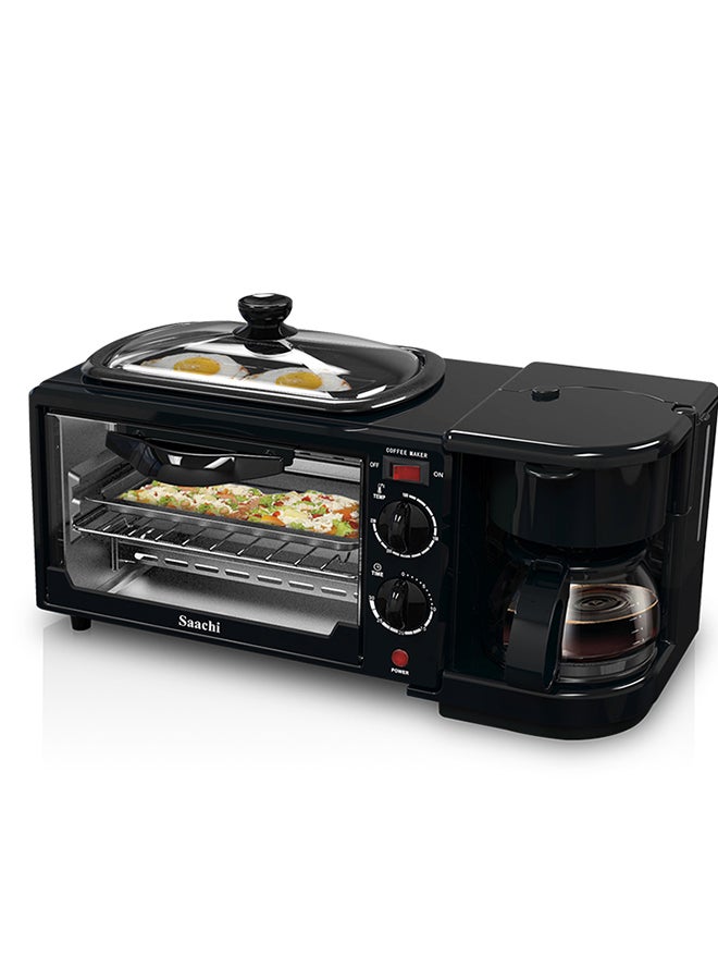 Saachi - Breakfast Maker Oven 3 In 1 Black 55cm - Image 1