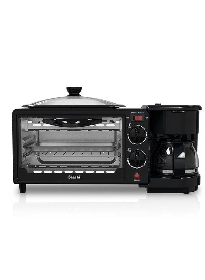 Saachi - Breakfast Maker Oven 3 In 1 Black 55cm - Image 1