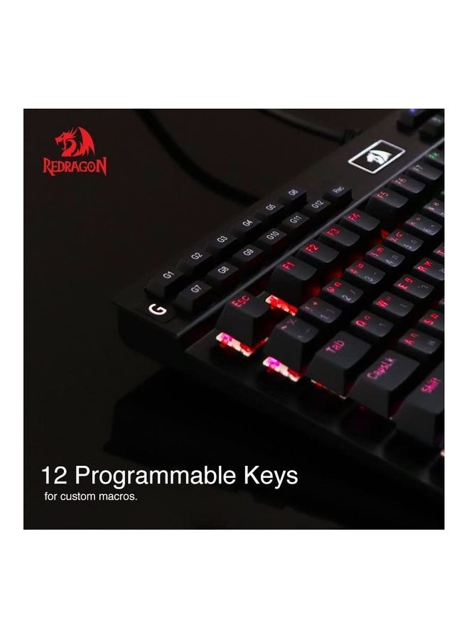 REDRAGON K550 YAMAFull RGB Mechanical Gaming Keyboard - Image 3